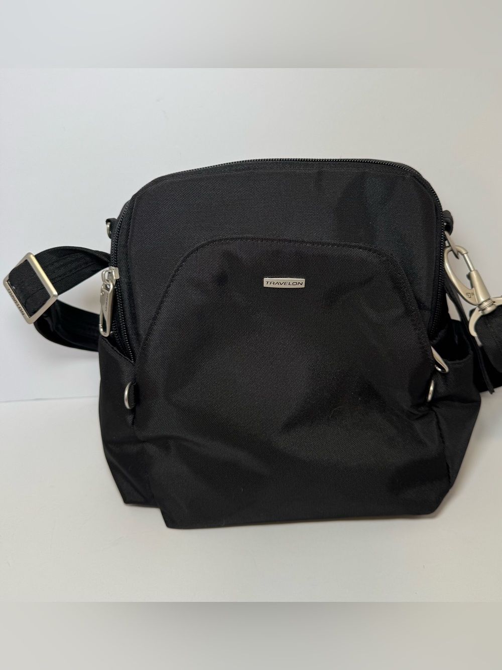 Travelon Anti-Theft Classic Crossbody Travel Bag - Black